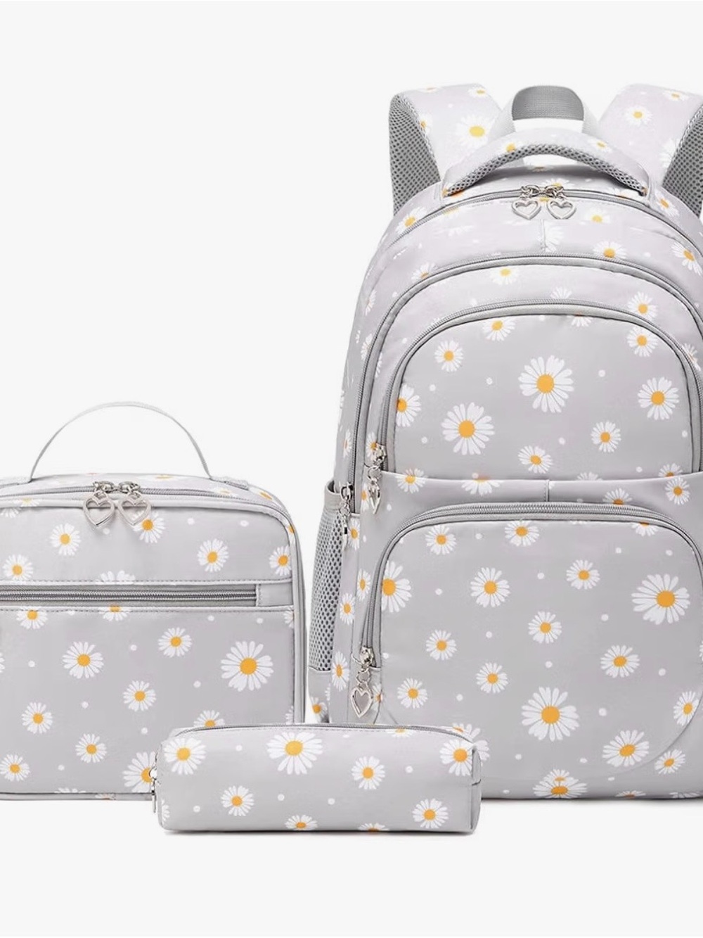 Daisy Backpack, Lunch Bag, and Pouch Set